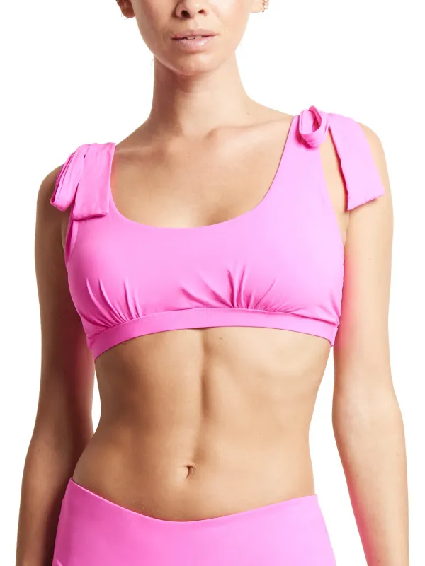 Scoop Neck Swim Top Unapologetic Pink sold by Boston Proper