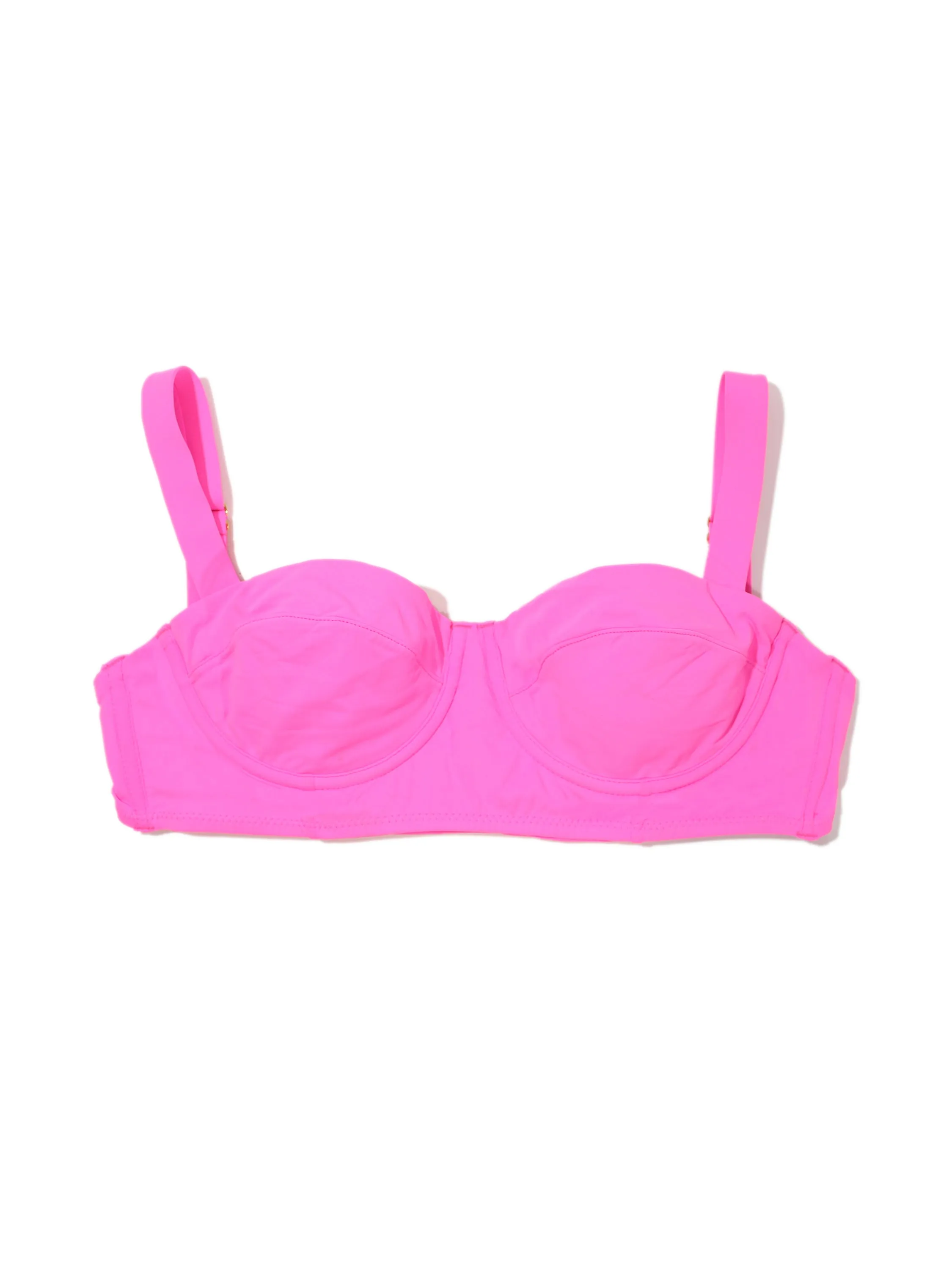 Balconette Bikini Swimsuit Top Unapologetic Pink sold by Boston Proper product image thumbnail 2