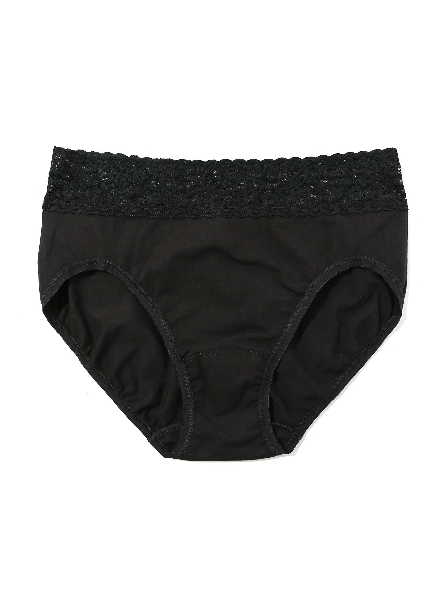 Supima® Cotton French Brief Black sold by Boston Proper product image thumbnail 5