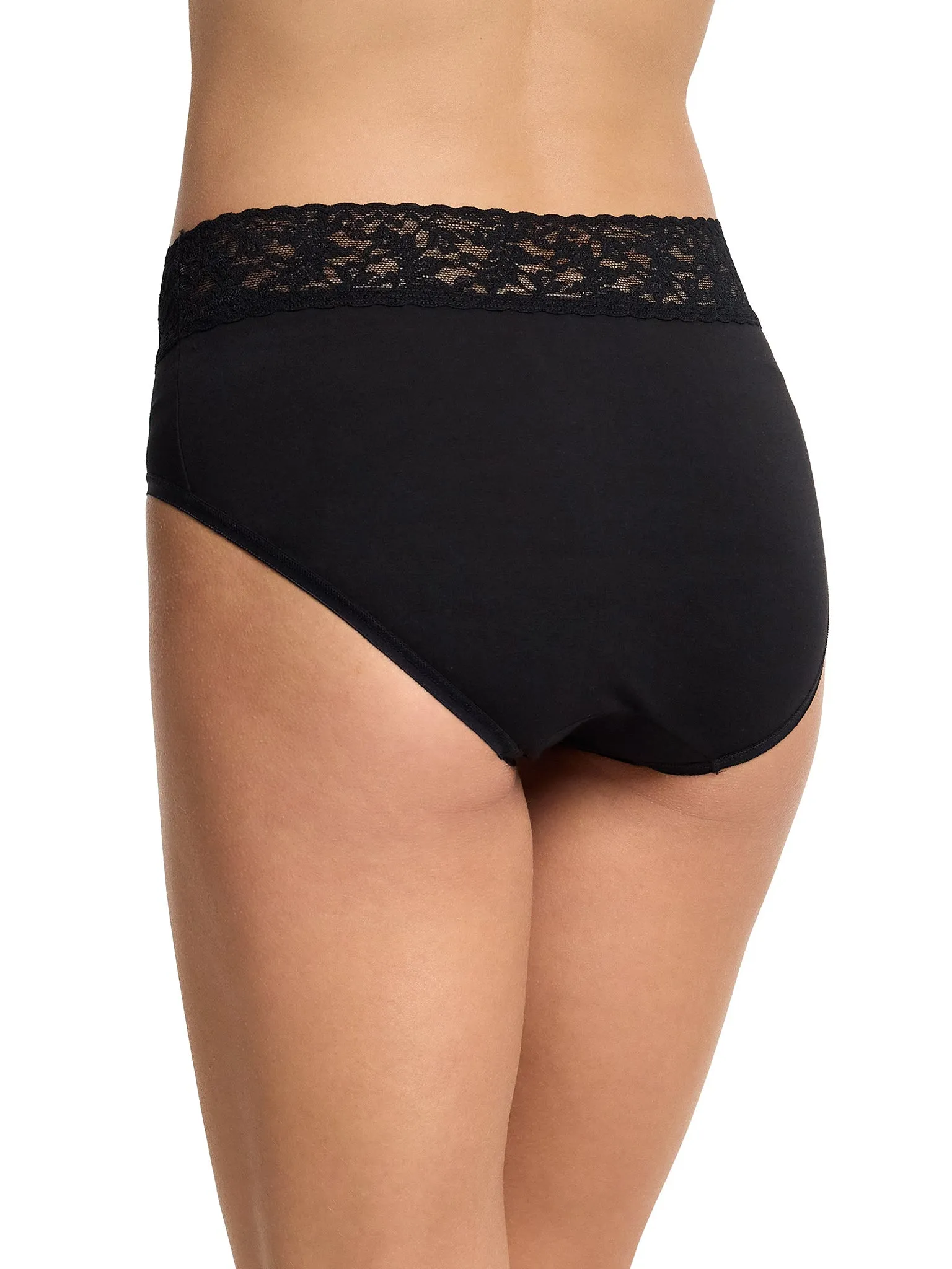 Supima® Cotton French Brief Black sold by Boston Proper product image thumbnail 4