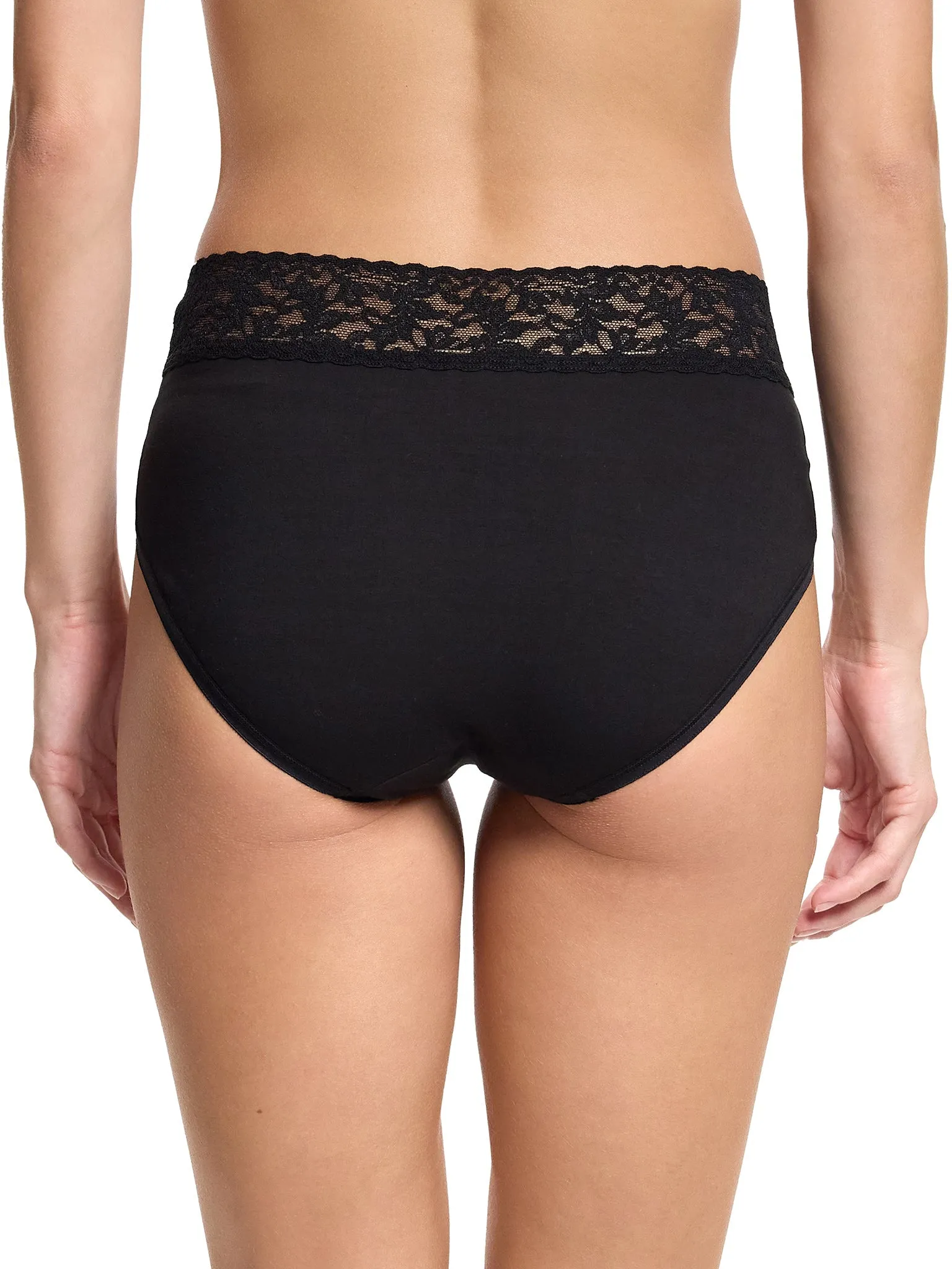 Supima® Cotton French Brief Black sold by Boston Proper product image thumbnail 2