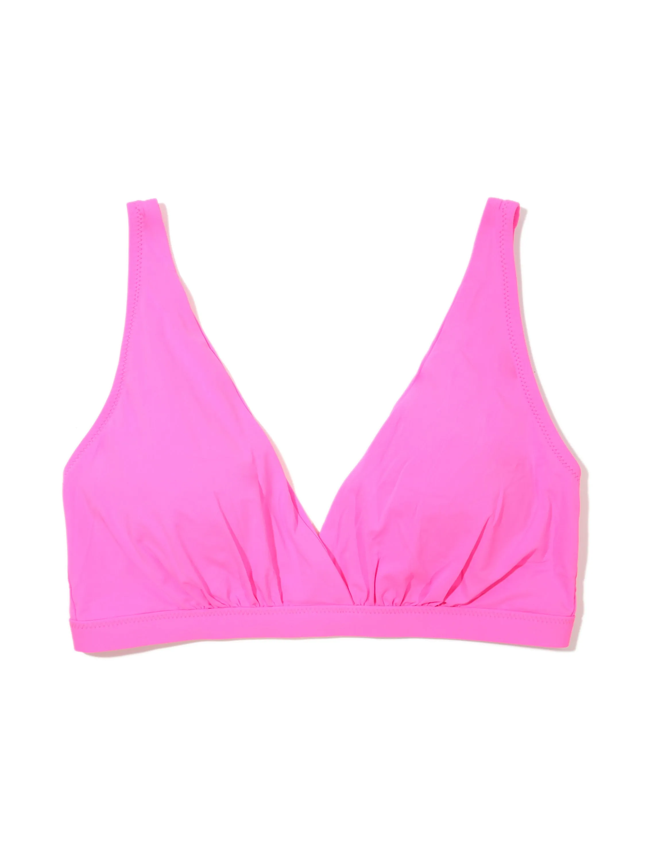 Plunge Swim Top Unapologetic Pink sold by Boston Proper product image thumbnail 2