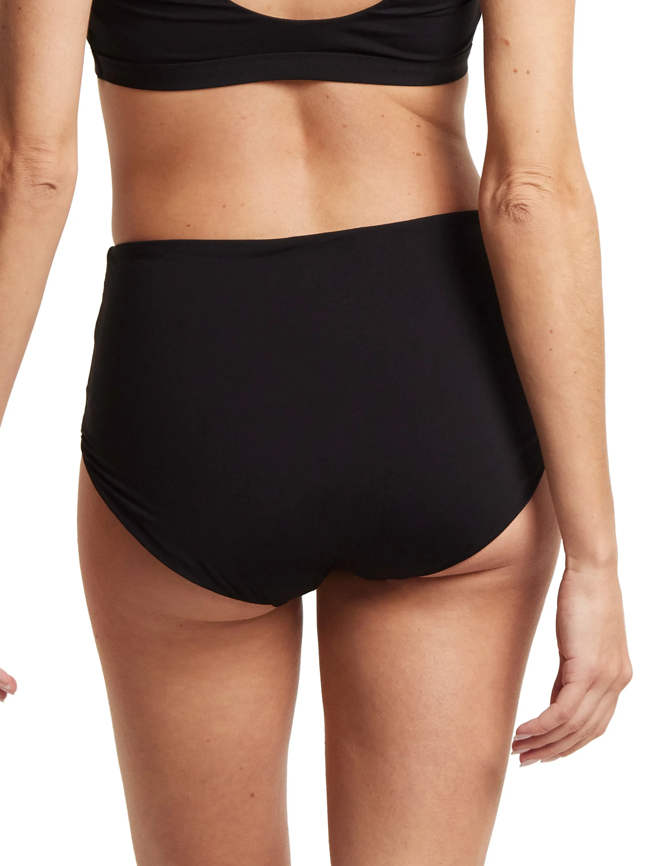 French Brief Swimsuit Bottom Black sold by Boston Proper product image thumbnail 3