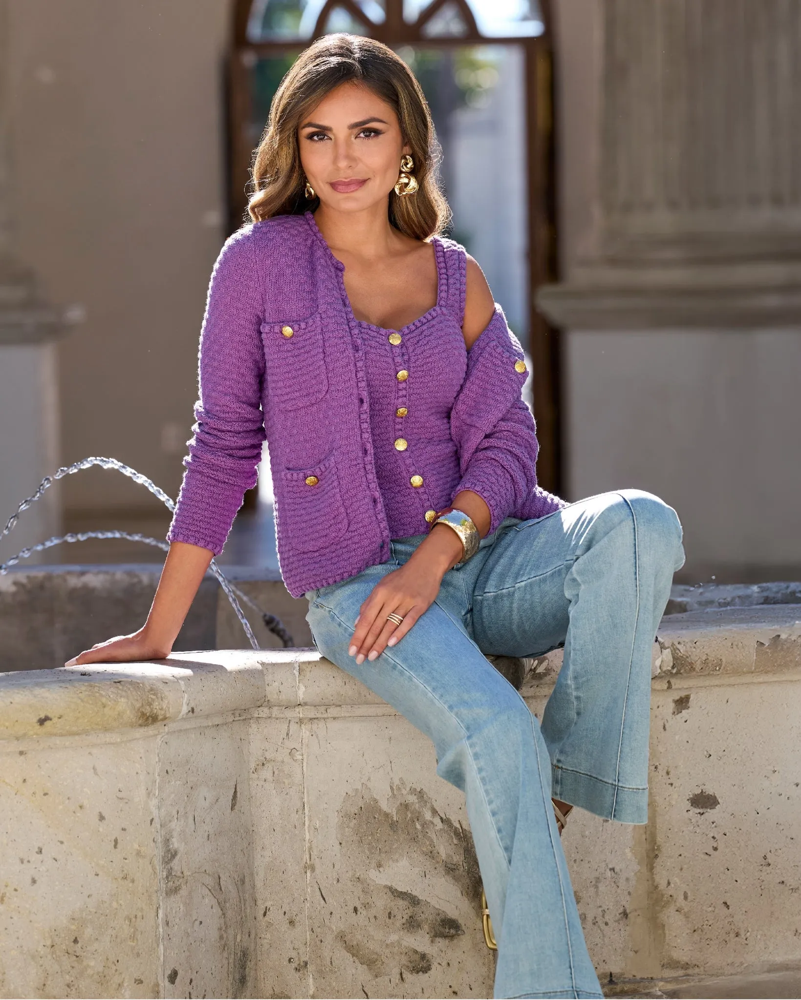 Monterey Trouser Jean Ultra Light Wash sold by Boston Proper