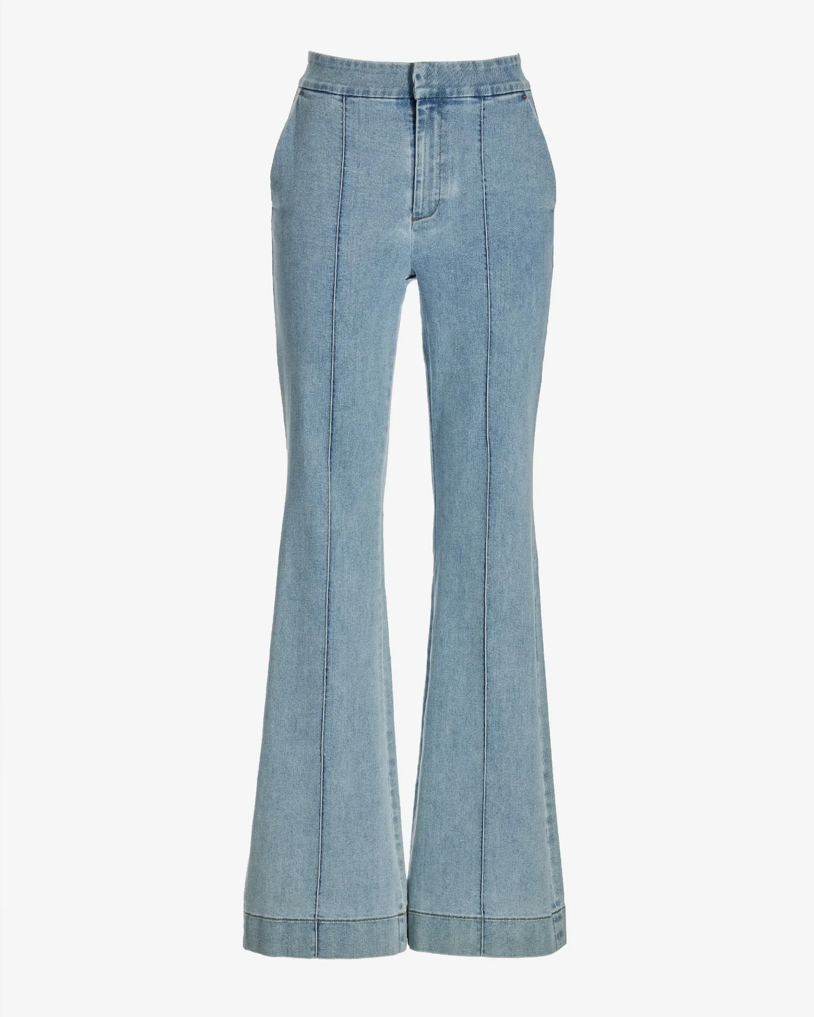 Monterey Trouser Jean Ultra Light Wash sold by Boston Proper product image thumbnail 2