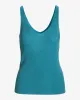 Metallic V Neck Sweater Tank Bachelor Button sold by Boston Proper