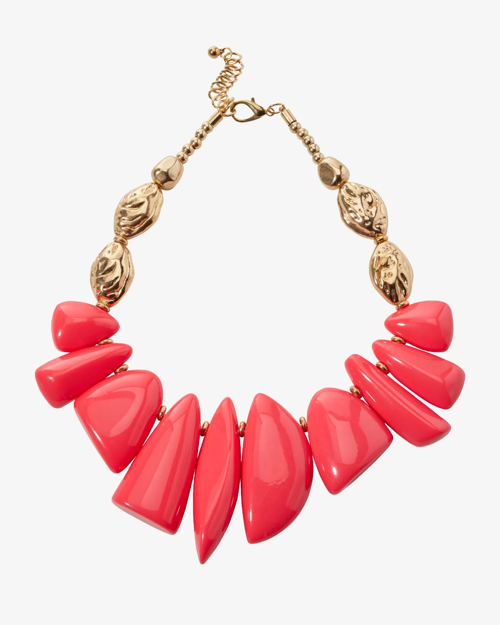 Summer Statement Necklace Hot Pink sold by Boston Proper