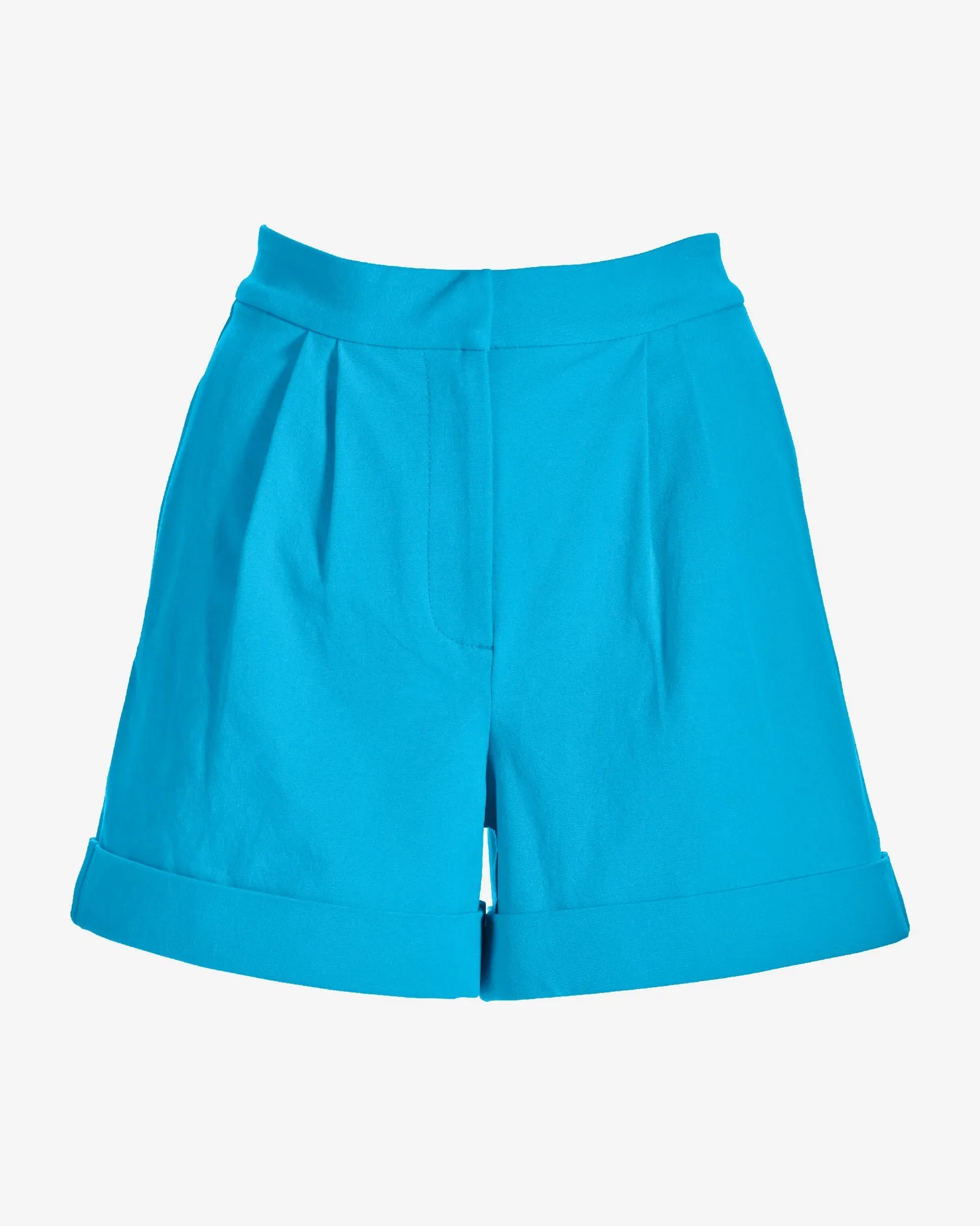 Cuffed Twill Short Bluefish sold by Boston Proper product image thumbnail 2