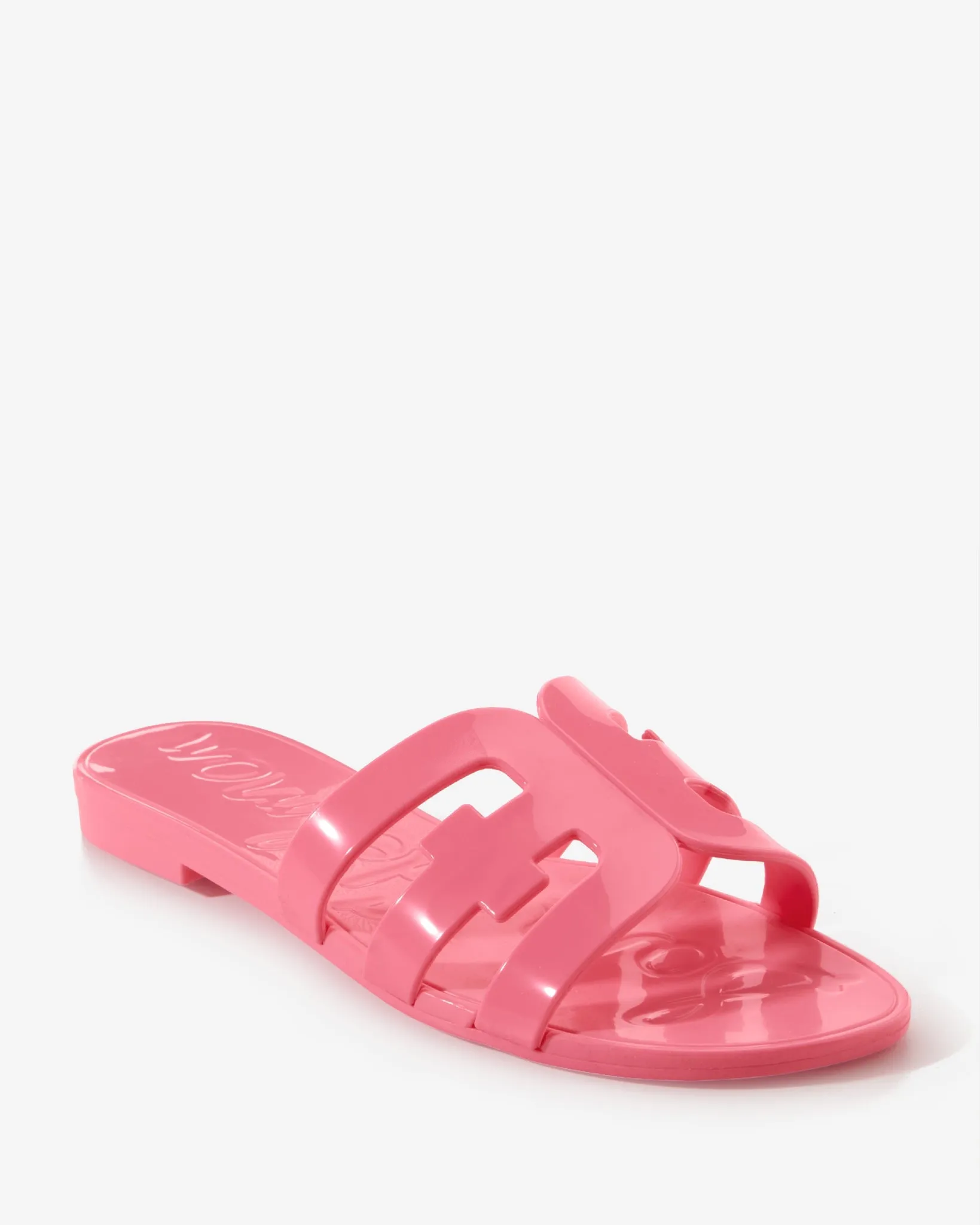 Jelly Flat Sandal Pink sold by Boston Proper