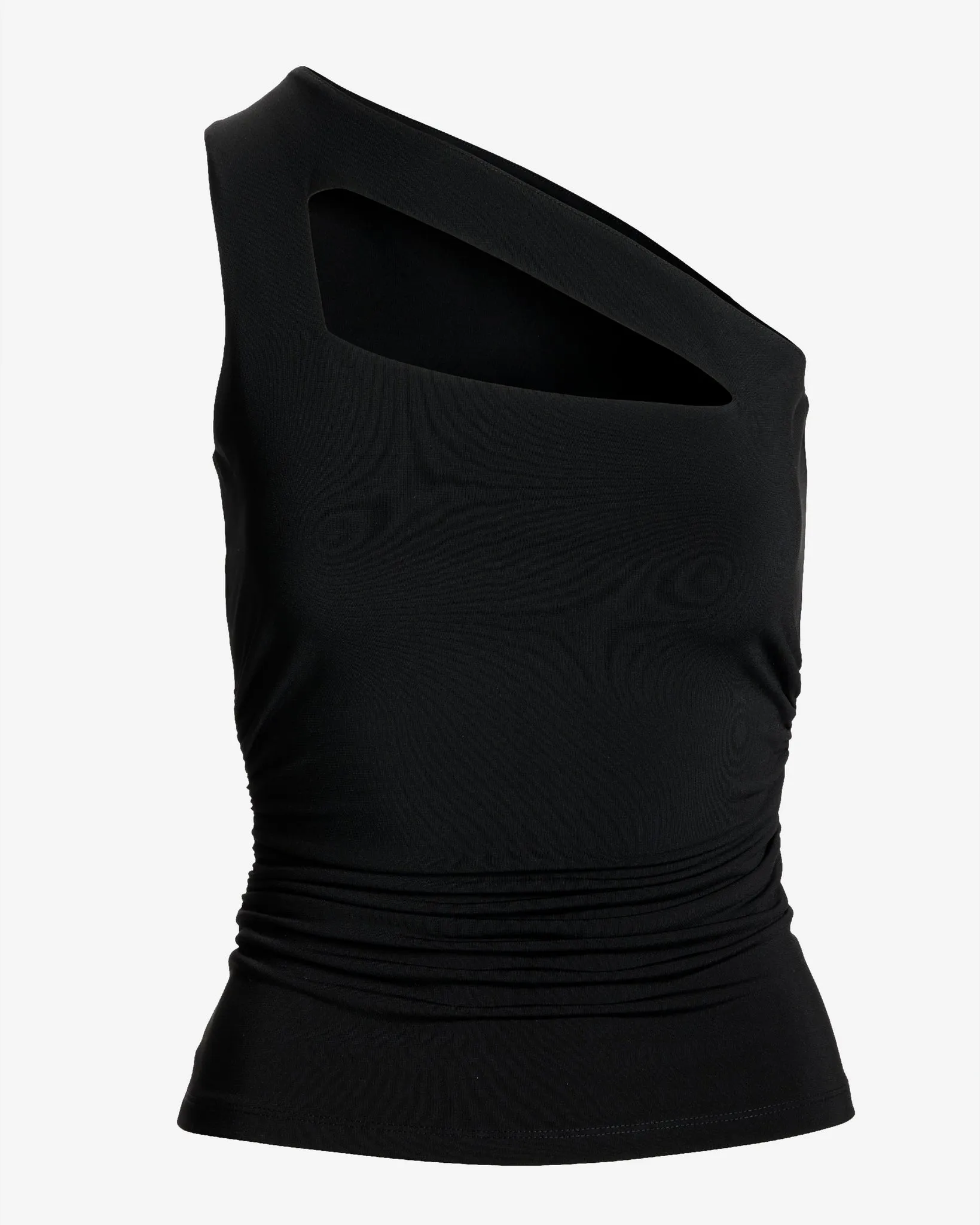 So Chic Ruched Cut Out Top Proper Black sold by Boston Proper product image thumbnail 2