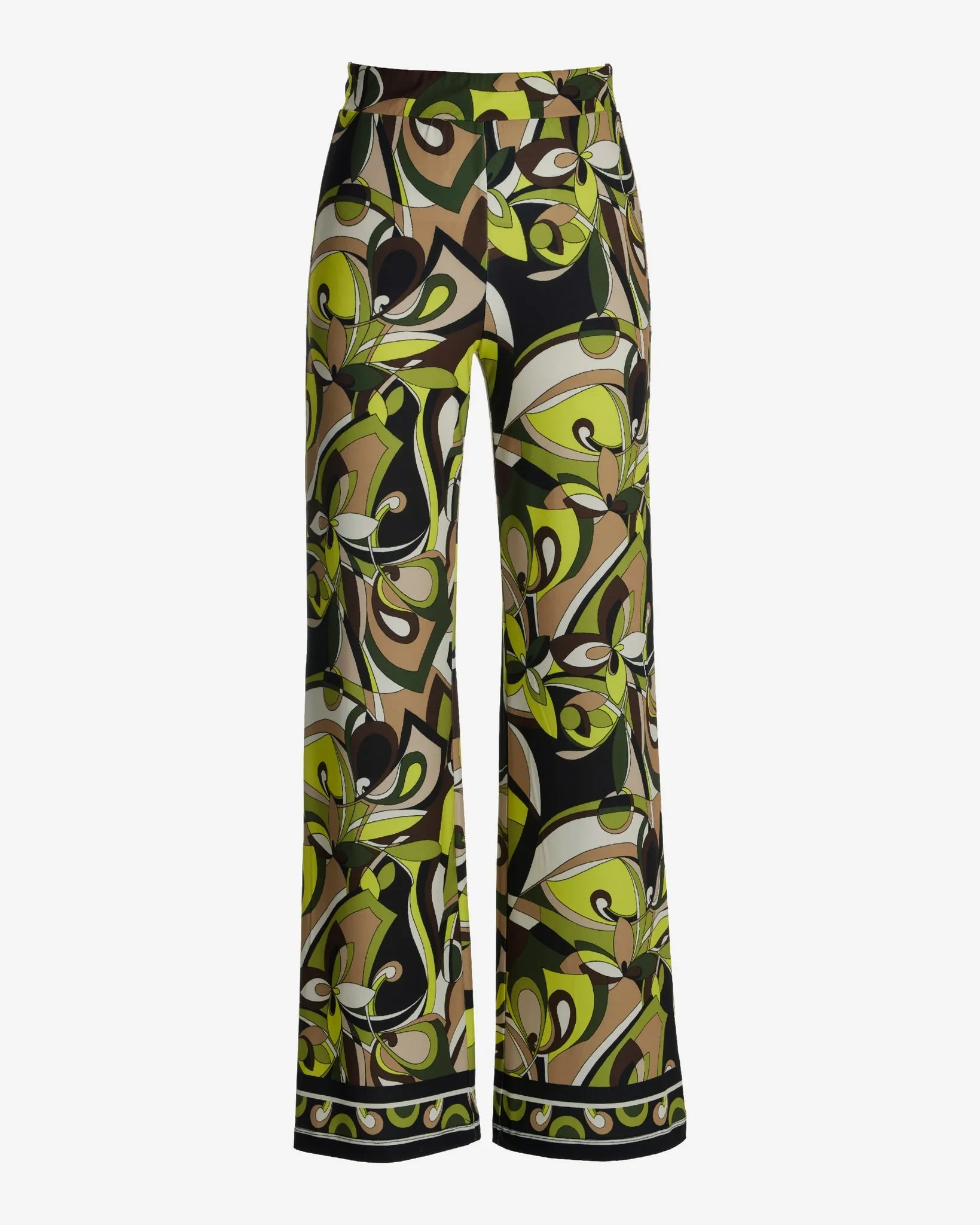 Malibu Print Wide Leg Pant End of Summer Abstract sold by Boston Proper product image thumbnail 2