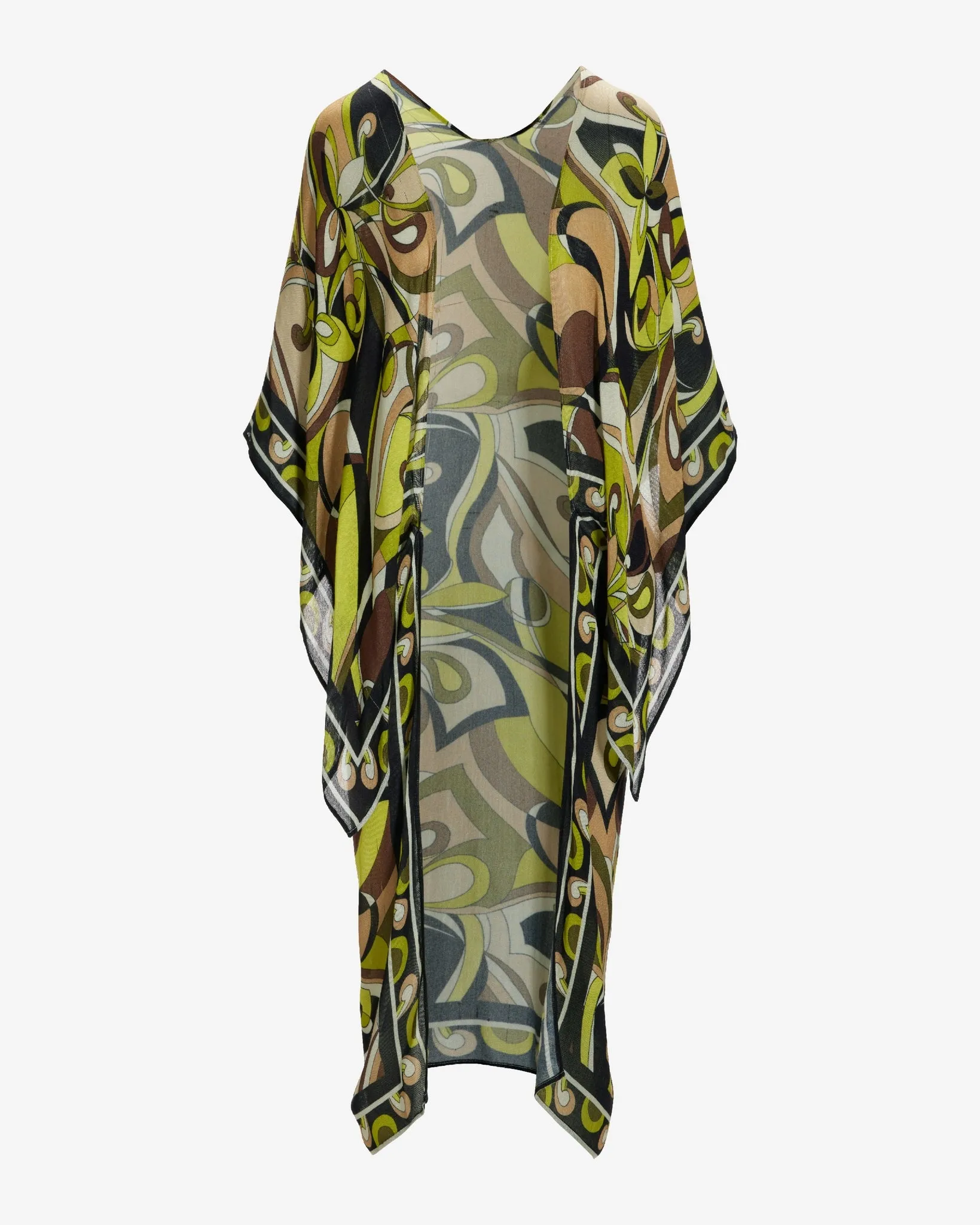 Martini Abstract Border Print Light Weight Kimono Duster Martini Abstract sold by Boston Proper product image thumbnail 2