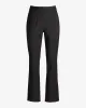 Newport Modern Slim Straight Side Slit Trouser Pant Black sold by Boston Proper
