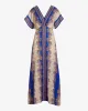 Paisley Border Print Effortless Boho Maxi Dress Forever Paisley sold by Boston Proper