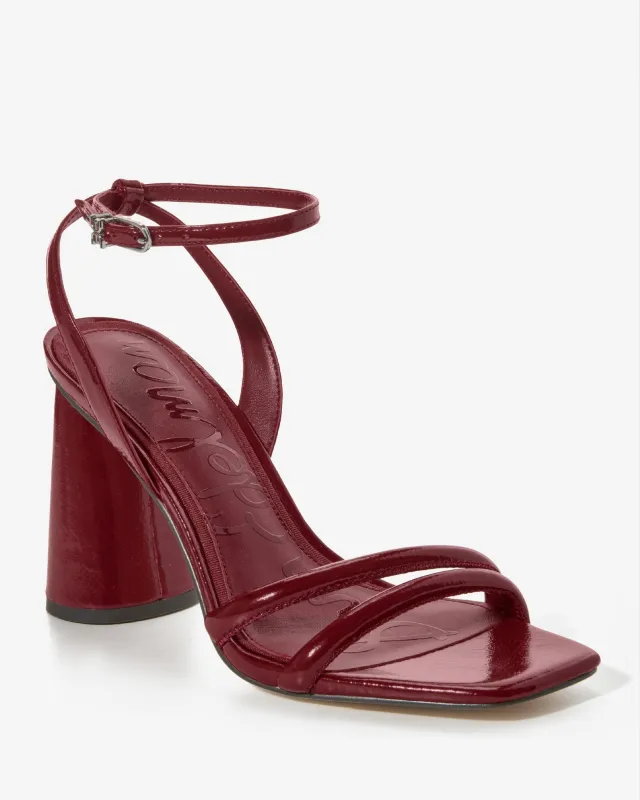 Double-Strap Dress Heel Wine sold by Boston Proper