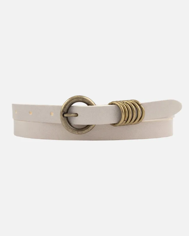 Alie | Skinny Leather Belt sold by Boston Proper