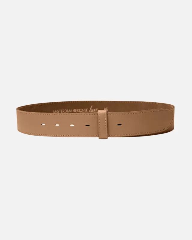 Lia | Camel Soft Leather Belt Strap sold by Boston Proper