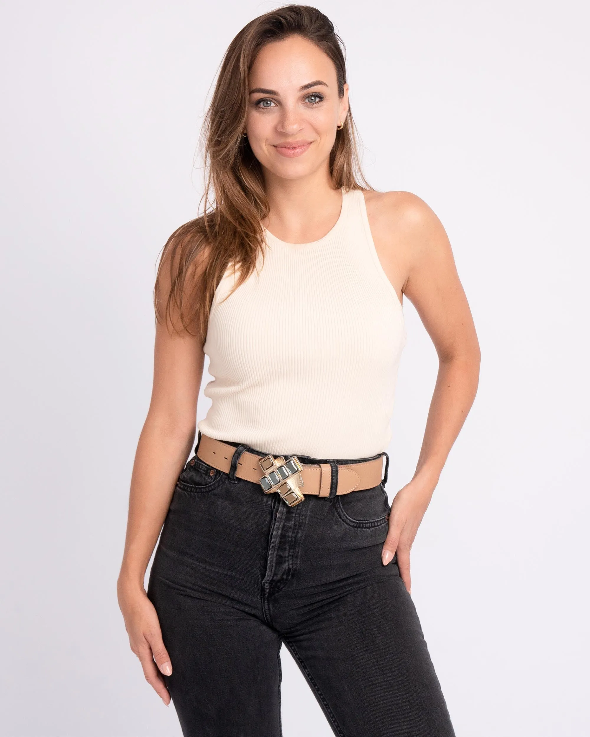 Torino | Belt Buckle Antique Gold sold by Boston Proper product image thumbnail 3