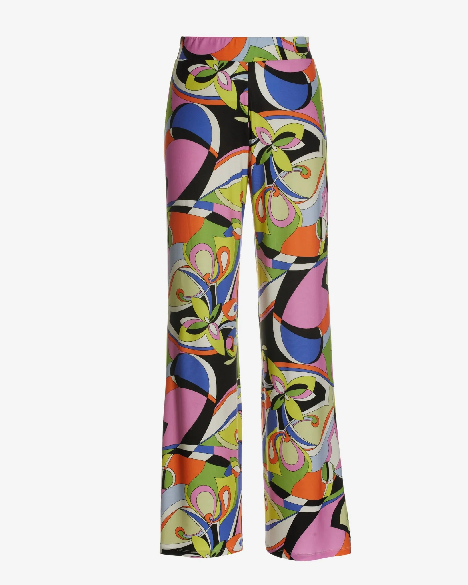 Alexandra Abstract Print Palazzo Pant Multi sold by Boston Proper product image thumbnail 2