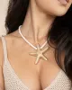 Starfish Statement Pendant Necklace sold by Boston Proper