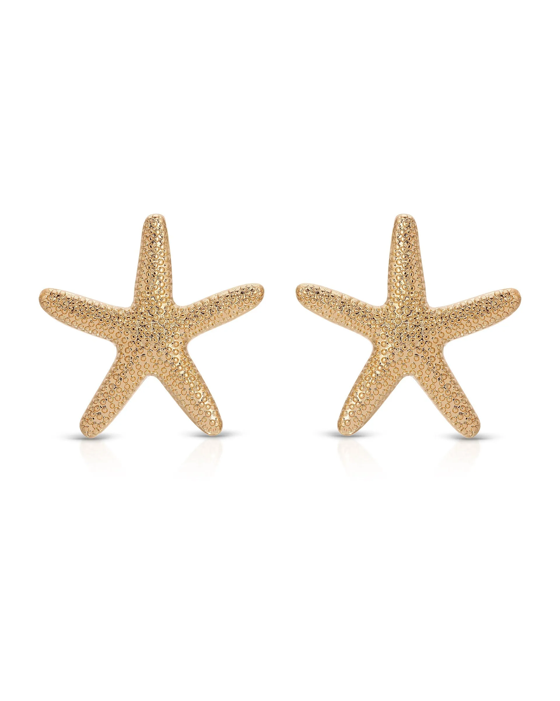 Statement Starfish Stud Earrings sold by Boston Proper