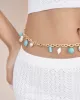 Tropical Turquoise and Pearl Waist Chain sold by Boston Proper