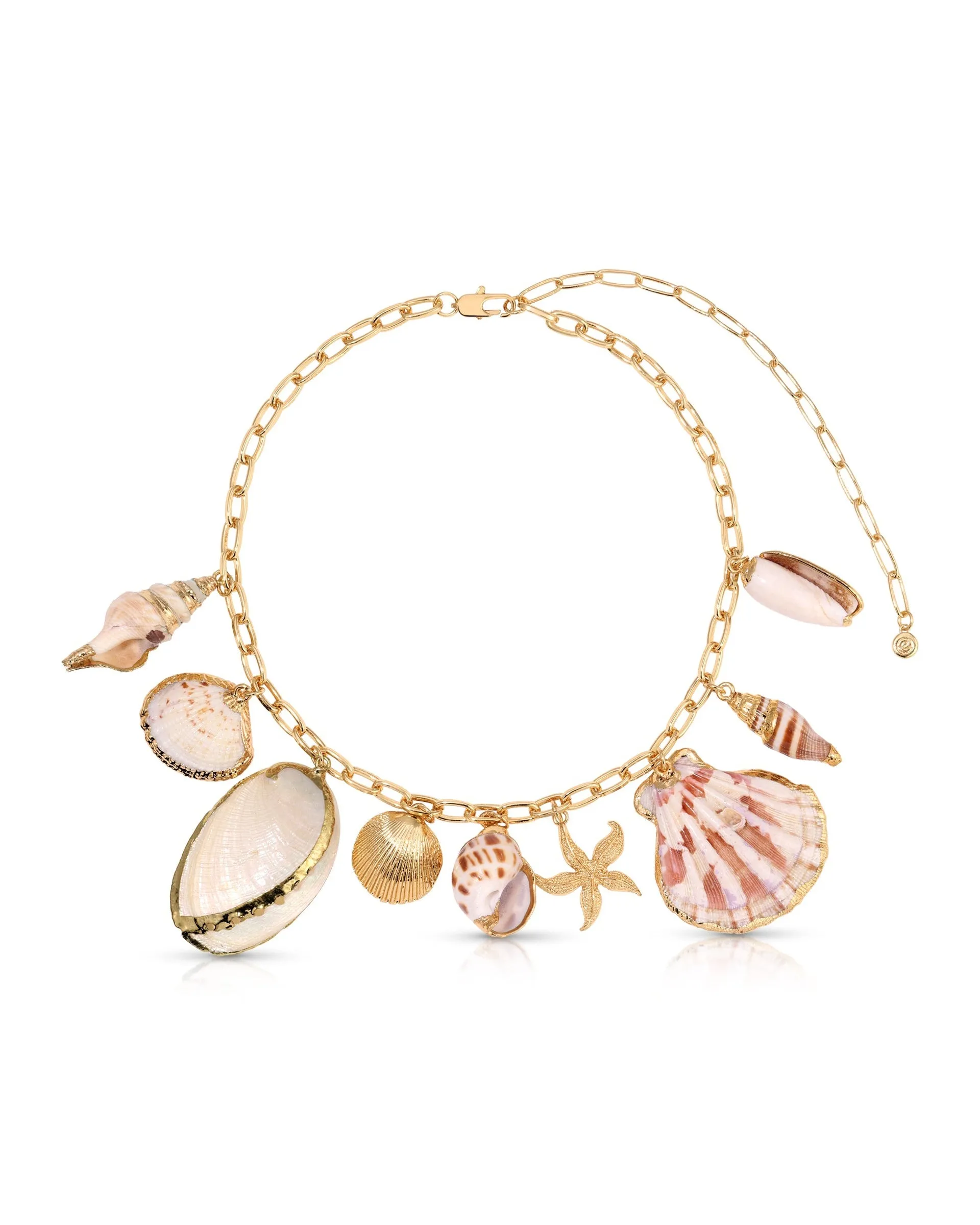 Private Island Assorted Shell Necklace sold by Boston Proper