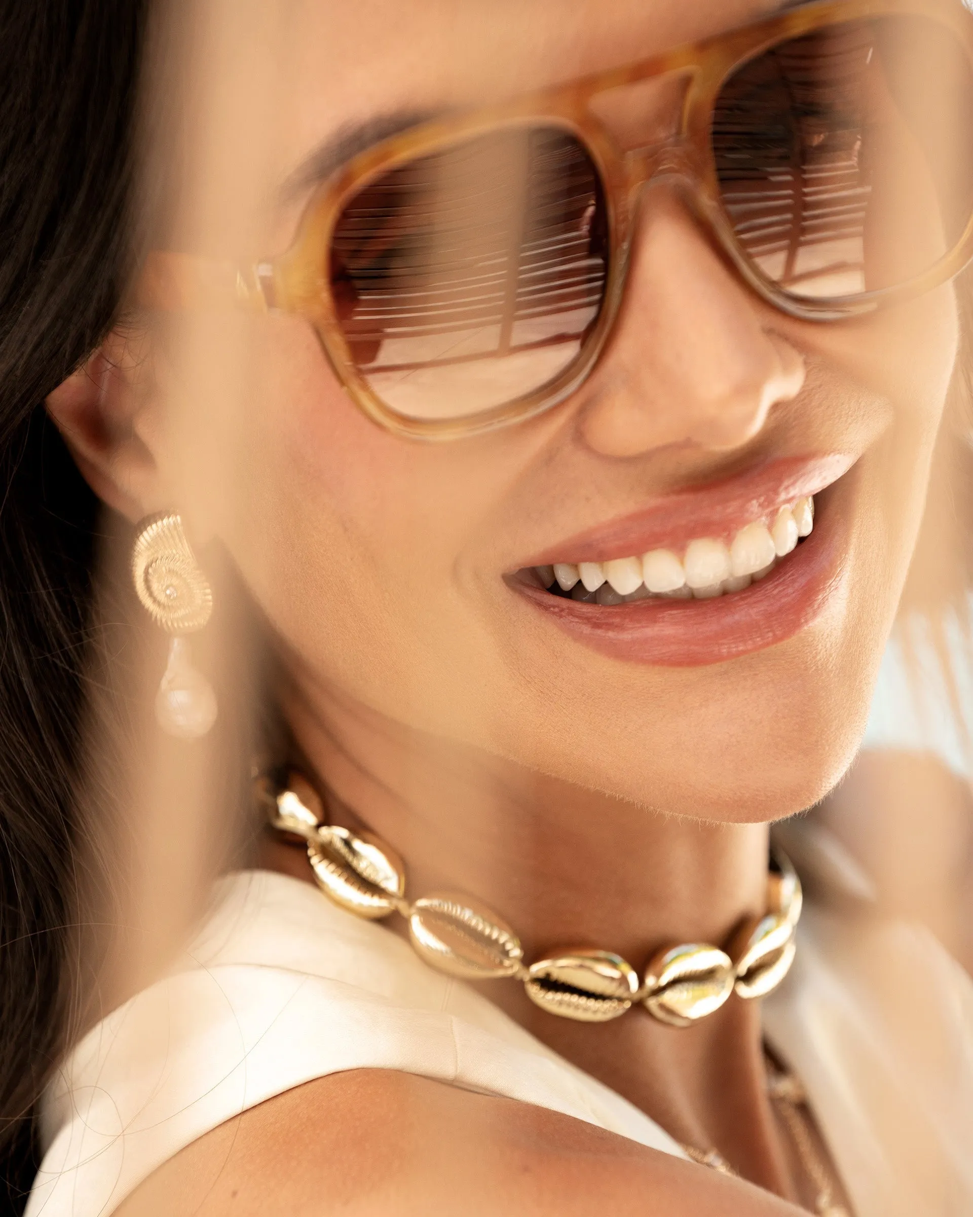 Cowrie Shell Necklace sold by Boston Proper product image thumbnail 4