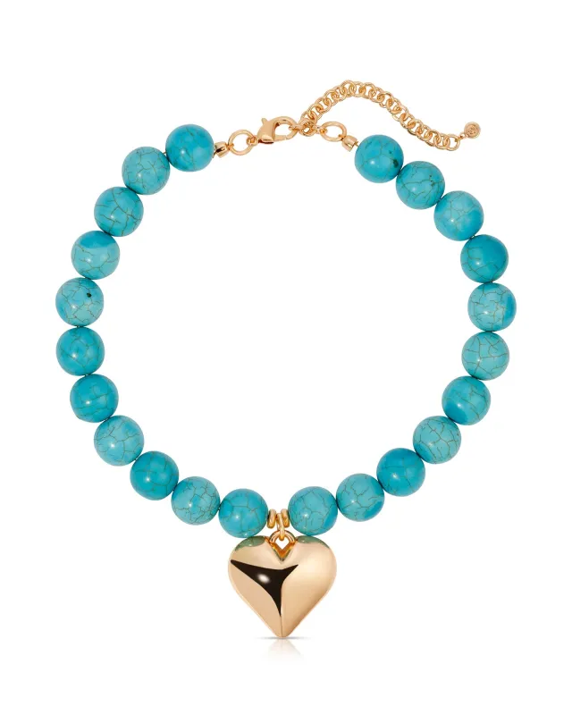 Luck and Love Turquoise Necklace sold by Boston Proper