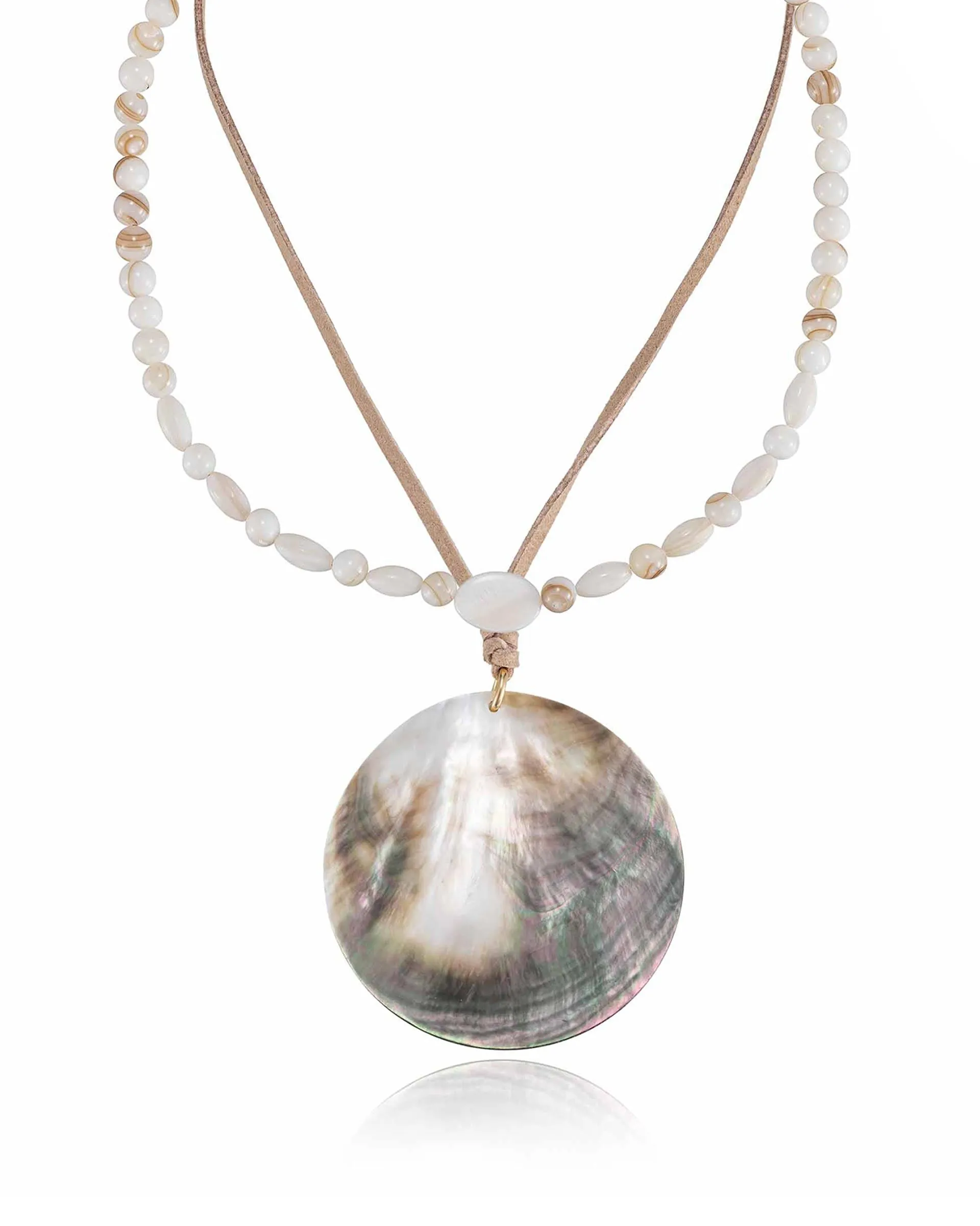Opalescent Shell Necklace Set sold by Boston Proper