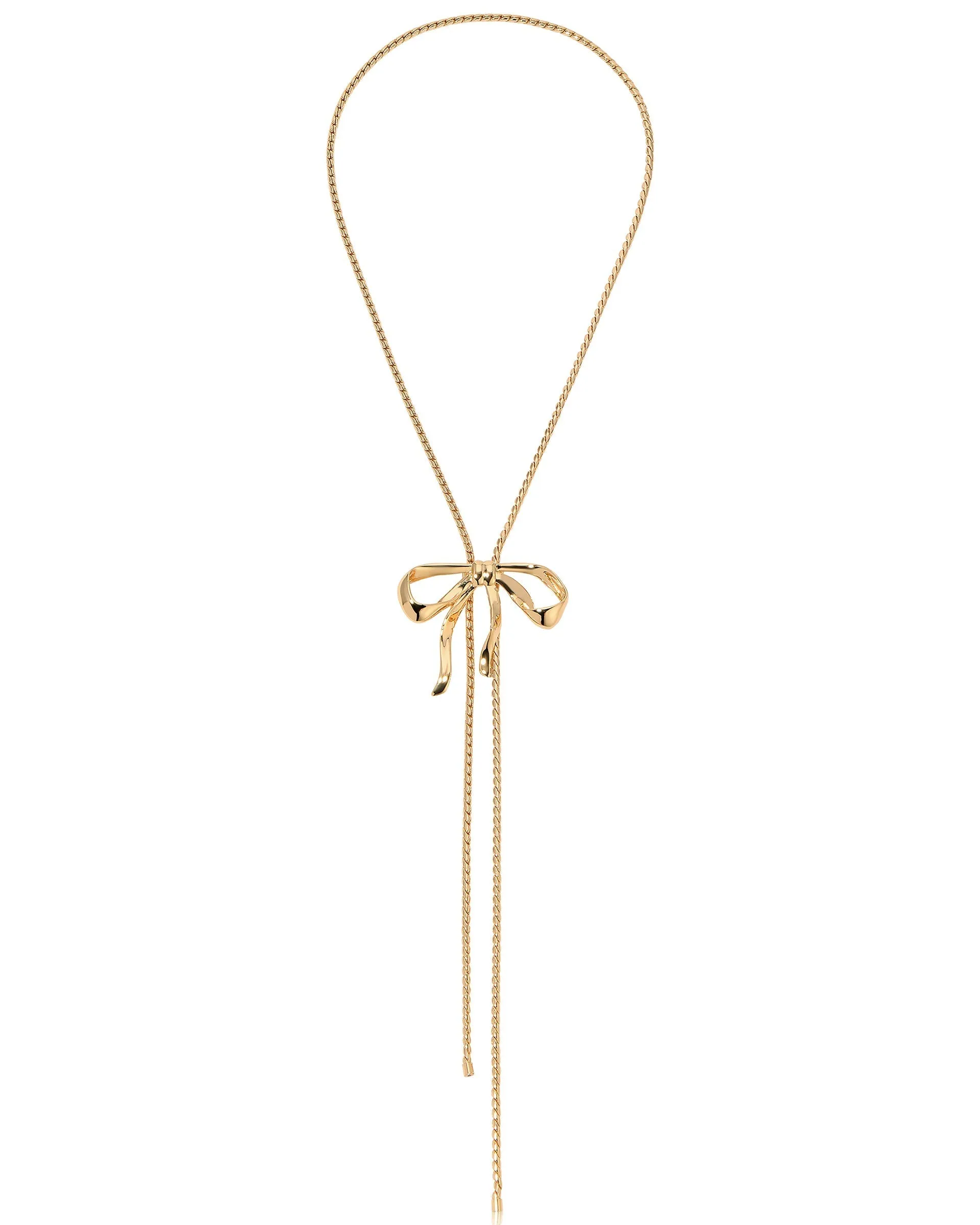 Bow Organica Bolo Necklace sold by Boston Proper product image thumbnail 3