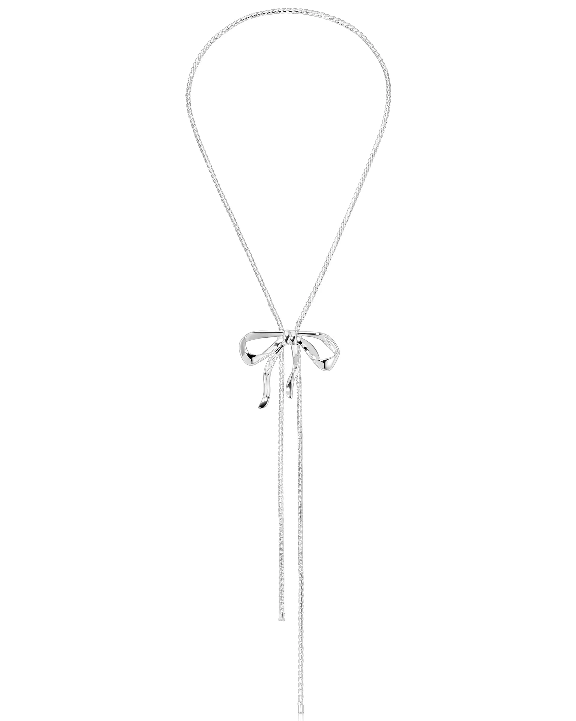 Bow Organica Bolo Necklace sold by Boston Proper product image thumbnail 5