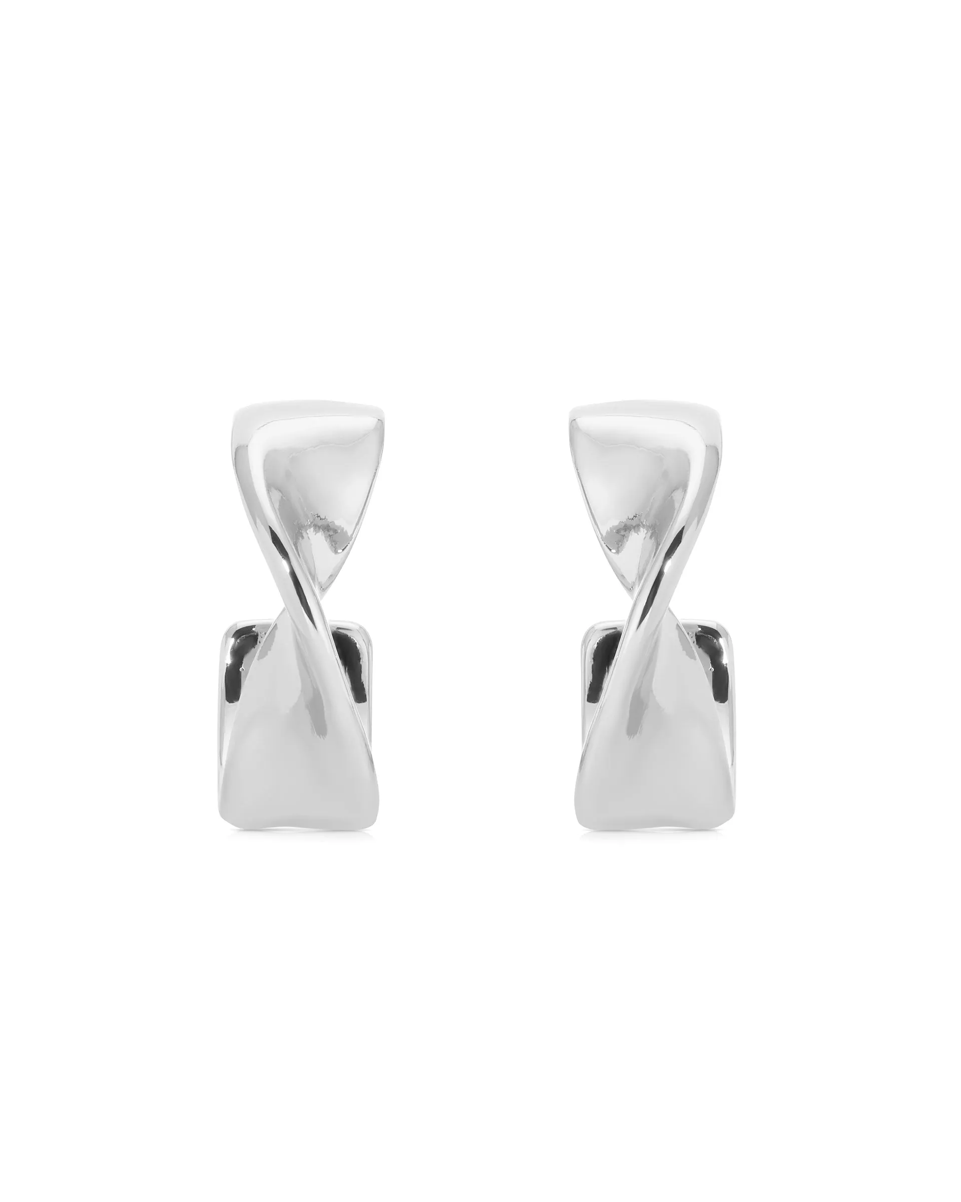 Heirloom Twist Small Hoops sold by Boston Proper product image thumbnail 5