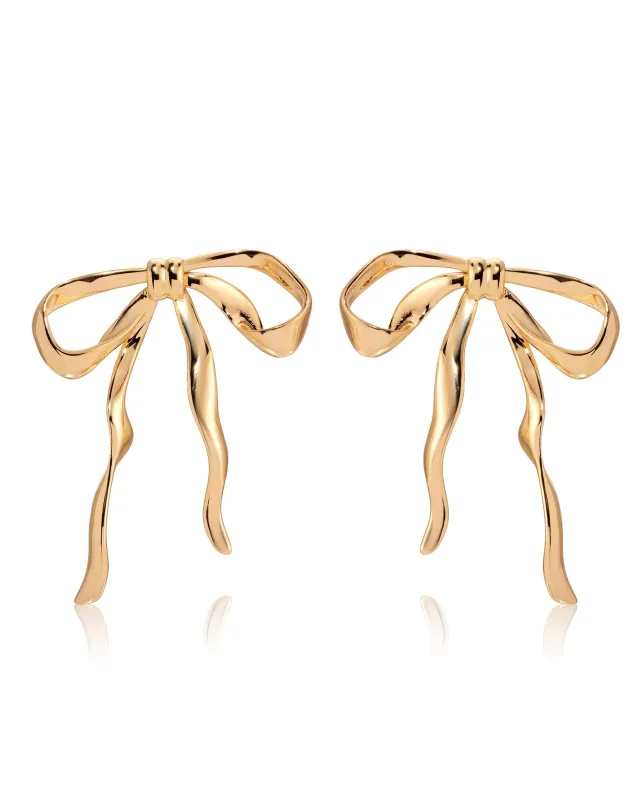 Bow Organica Earrings sold by Boston Proper