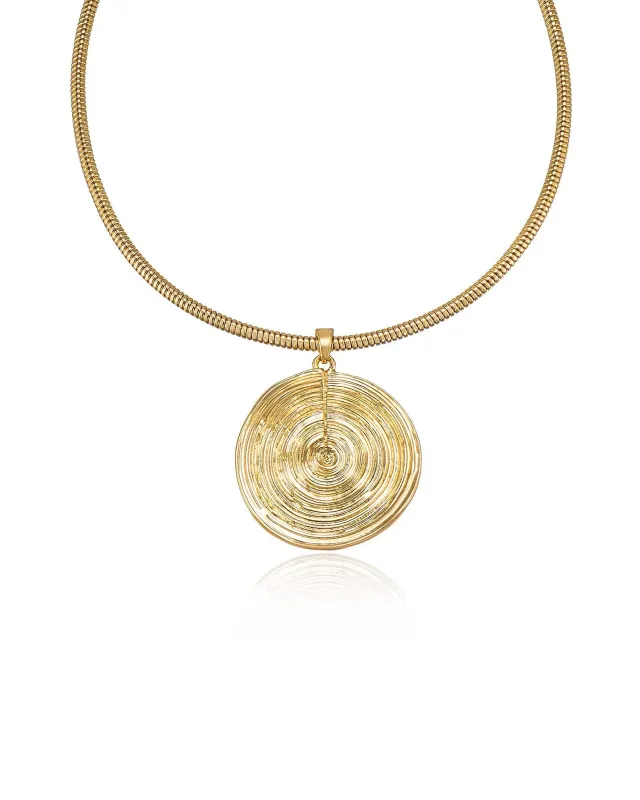 Swirl Pendant Choker sold by Boston Proper