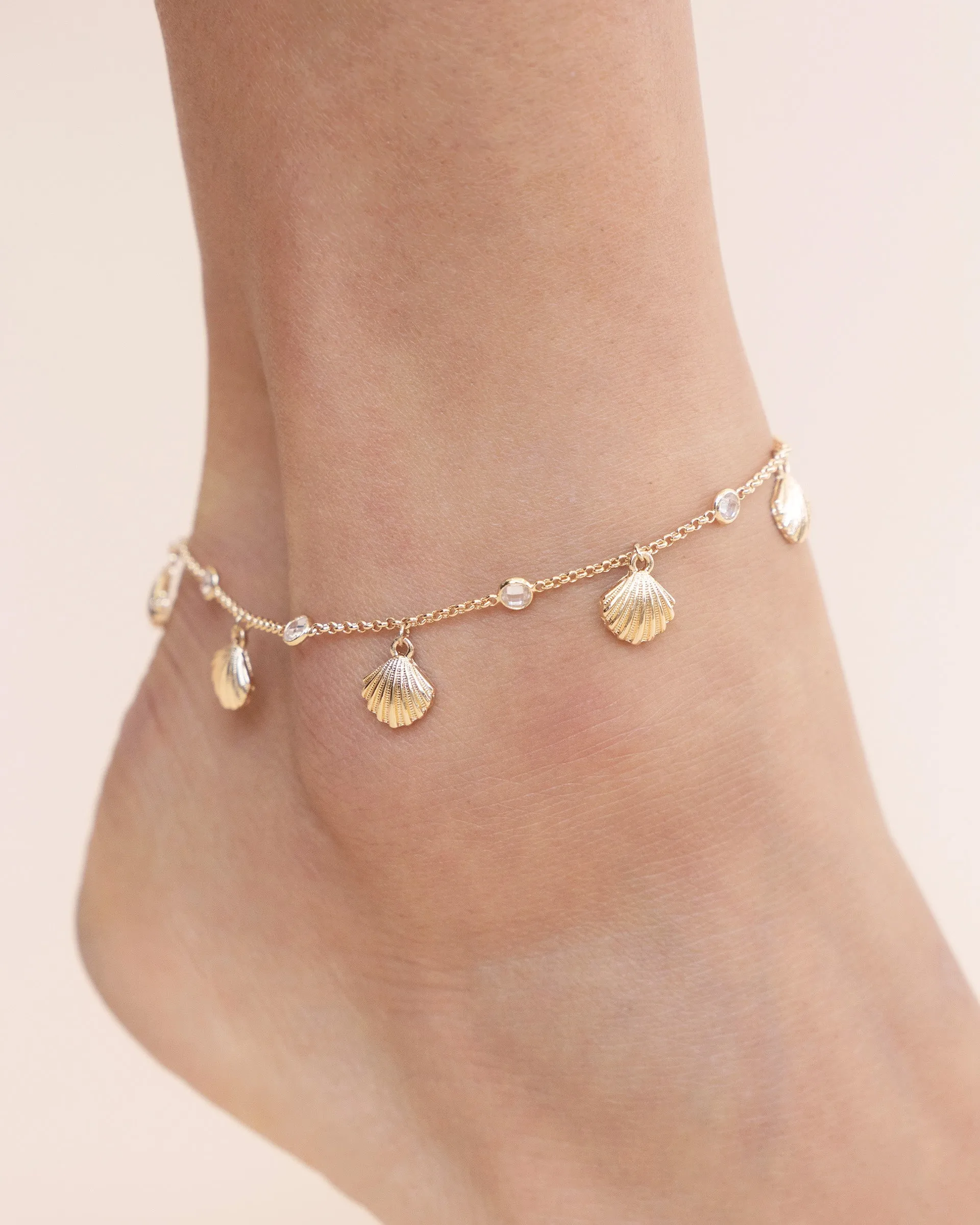 Scallop Shell Anklet sold by Boston Proper product image thumbnail 4