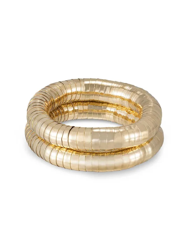 Liquid Gold Stretch Bracelet Set sold by Boston Proper