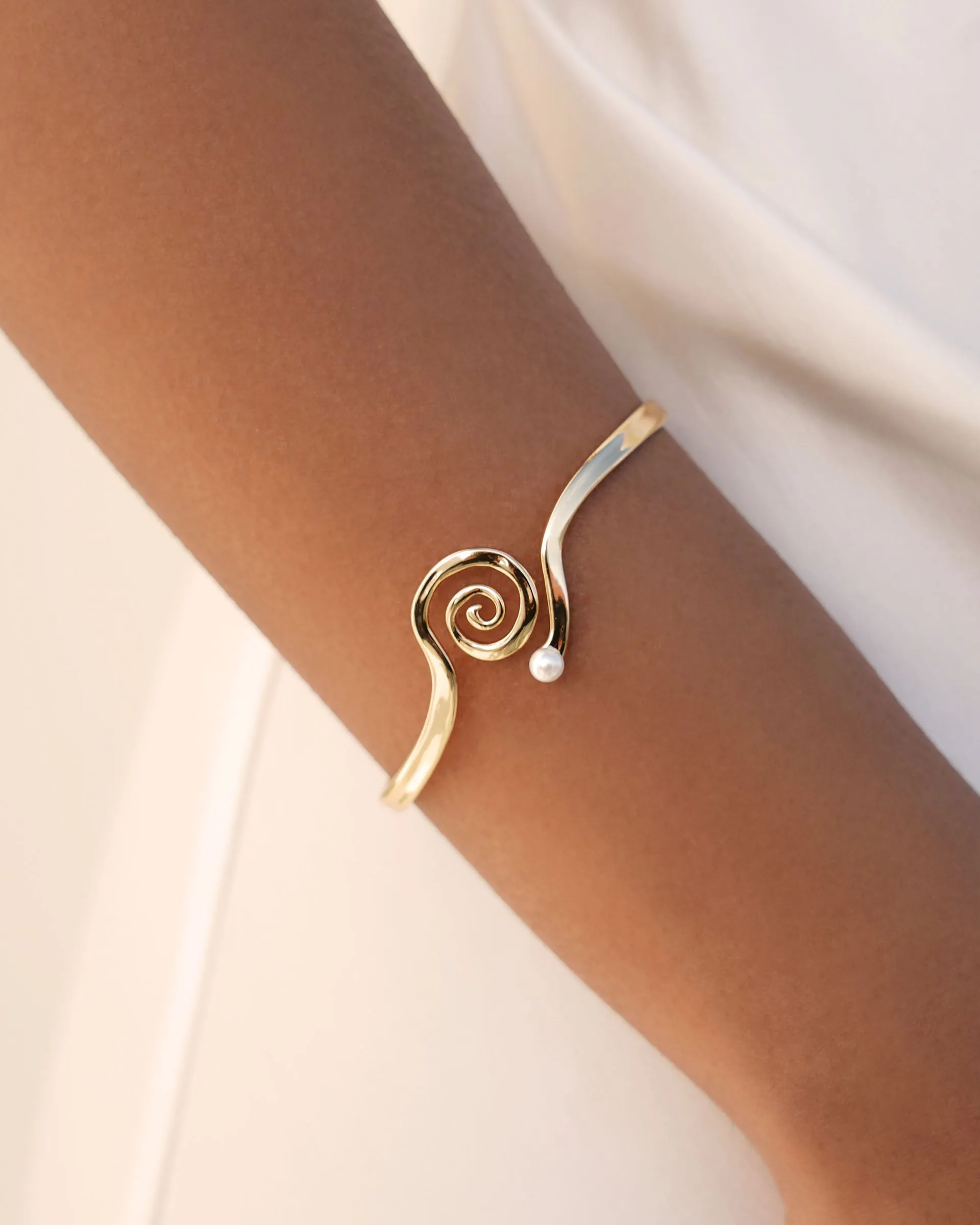 Mini Aura Swirl Cuff sold by Boston Proper product image thumbnail 2