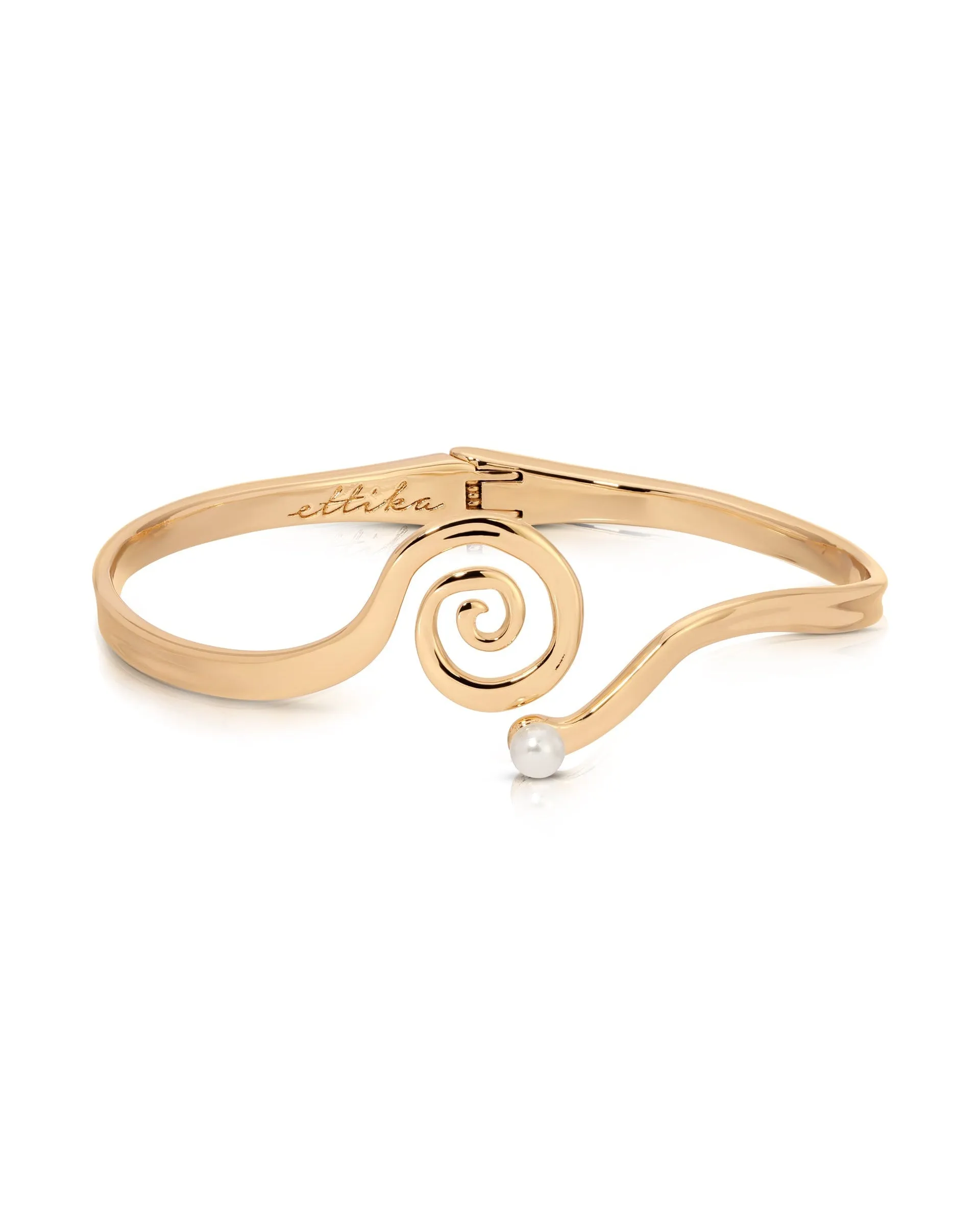 Mini Aura Swirl Cuff sold by Boston Proper