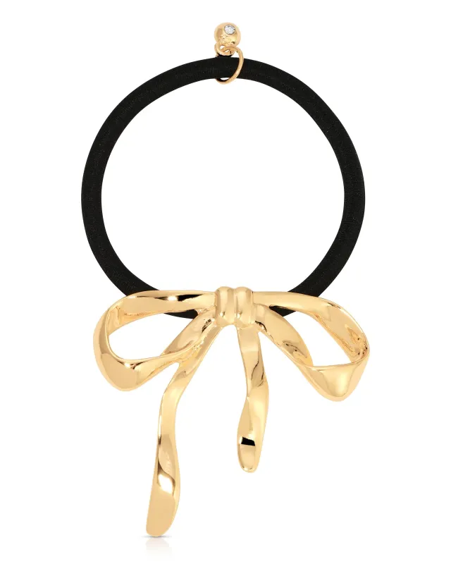 Bow Organica Hair Tie sold by Boston Proper