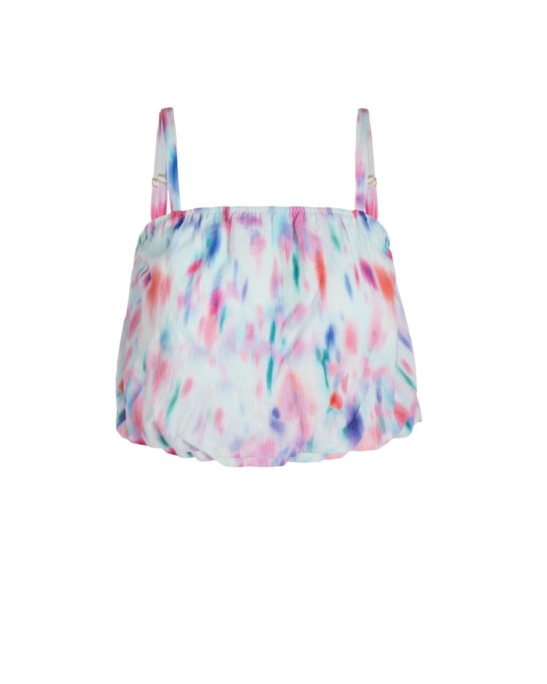 Dani Top In Hazy Ikat Seafoam sold by Boston Proper