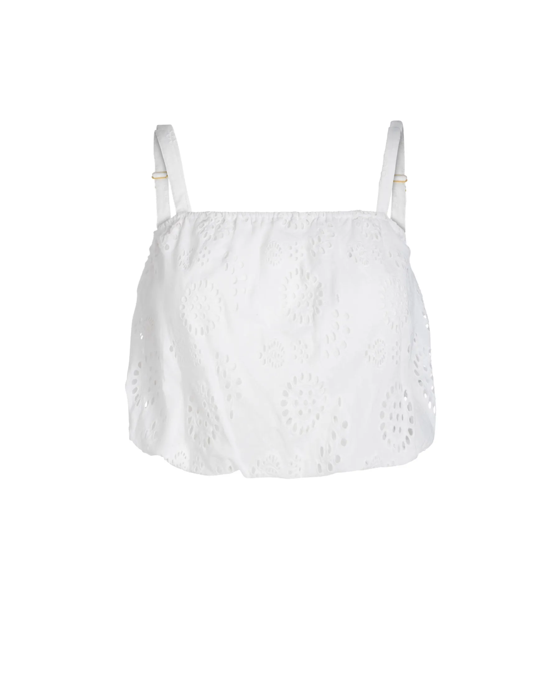 Dani Top In Fresh White Eyelet sold by Boston Proper