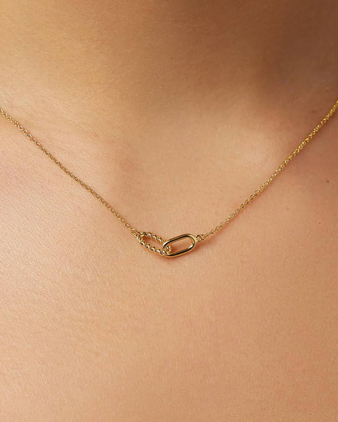 Gold Pendant Necklace - Juniper sold by Boston Proper product image thumbnail 2