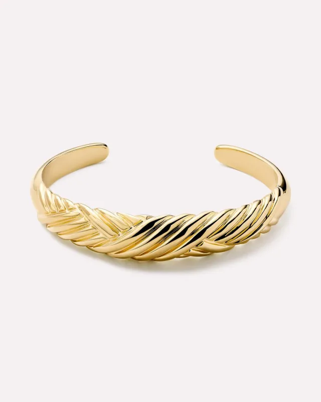 Gold Cuff Bracelet - Kamilla sold by Boston Proper