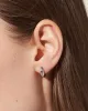 Bold Huggie Hoops - Giulia Silver sold by Boston Proper