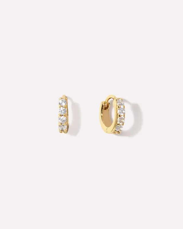 Huggie Hoop Earrings - Suzanne sold by Boston Proper