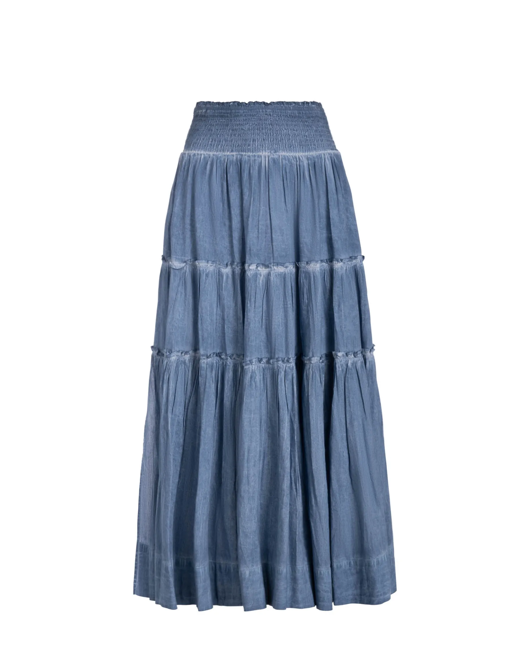 Charlie Skirt In Stonewash sold by Boston Proper