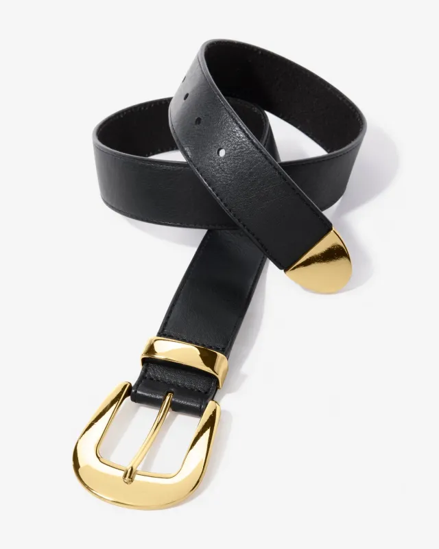 Modern Chic Belt Black sold by Boston Proper