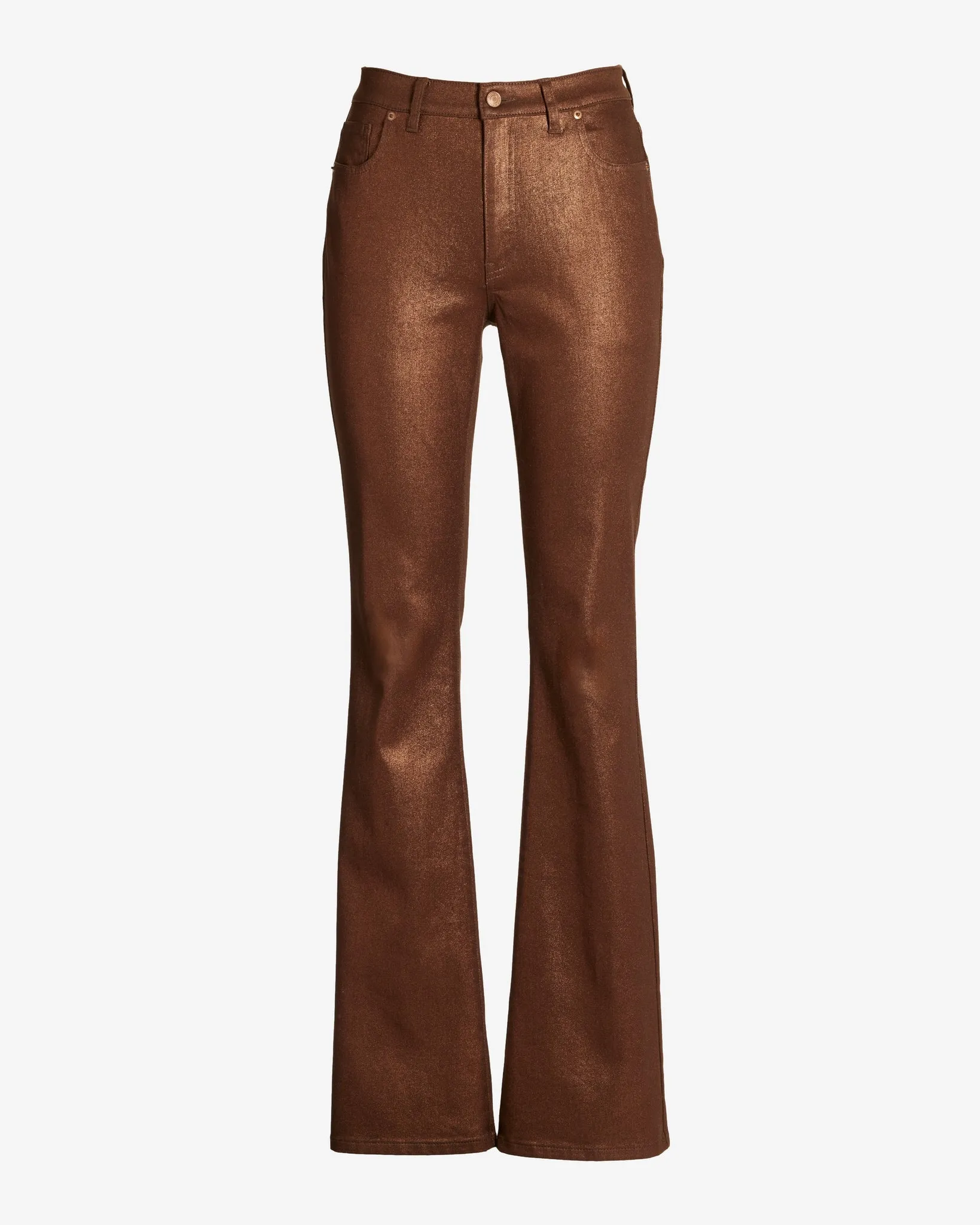 Monterey Coated High Rise Bootcut Jean Bronze sold by Boston Proper product image thumbnail 2