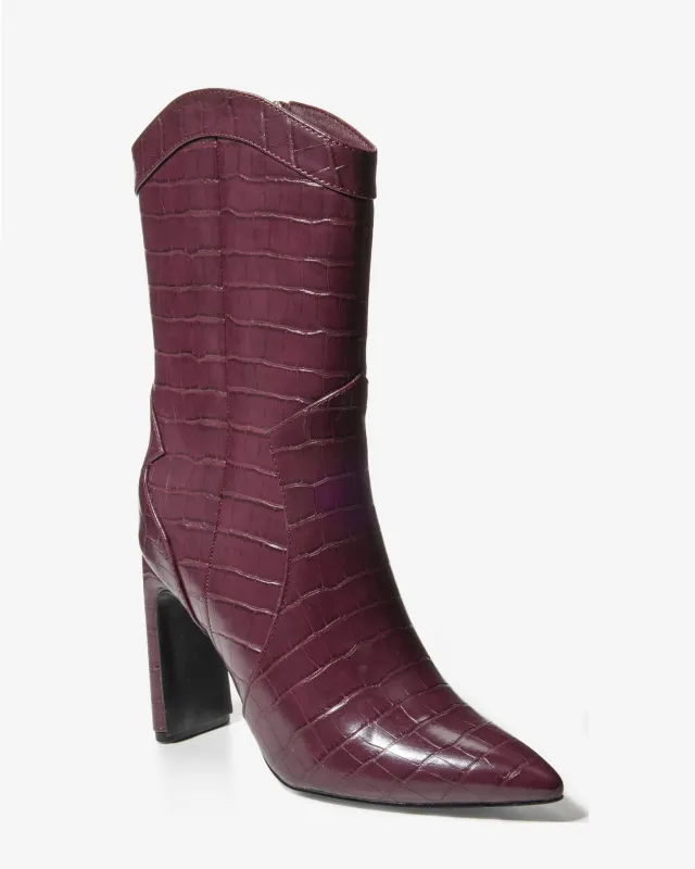 Croco Western Boot Wine sold by Boston Proper